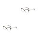 thumbnail image 1 of Qarigey Gafas de miopía ópticas con luz antiazul, gafas de bloqueo de gafas de marco completo de negocios, gafas protectoras de ojos tipo 2 Tipo 2 2piezas, 1 of 6