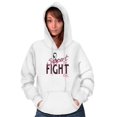 thumbnail image 5 of Support The Fight Breast Cancer Aware Hoodie Sweatshirt Women Brisco Brands S, 5 of 6
