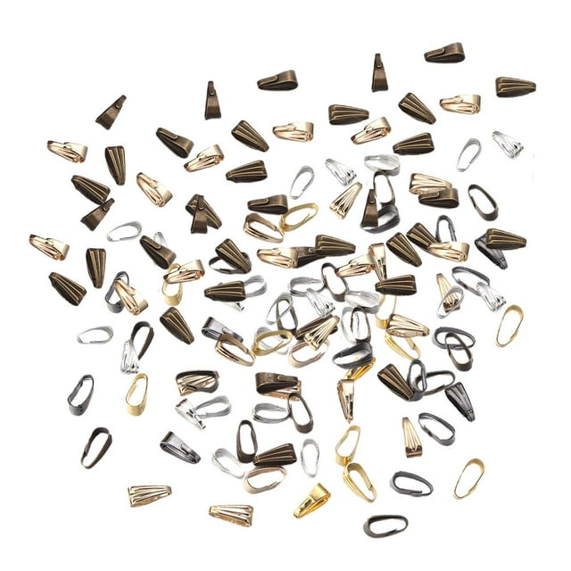 200 cierres de , ganchos para collares, suministros de joyería, hebilla, conectores de fianza de garra de metal para hacer pulseras, dijes Multicolor