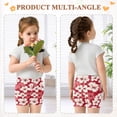 thumbnail image 3 of joogoo Elegant Flowers-g1 Girls Lined Shorts Bike Dance Bottoms 5T, 3 of 7