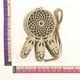 thumbnail image 3 of 20 piezas de red atrapasueños para decoración del hogar, colgante de madera, adornos creativos de pared, atrapasueños (beige, cuarto patrón), 3 of 7