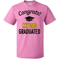 thumbnail image 3 of Inktastic Congrats My Dad Graduated with cap T-Shirt, 3 of 5