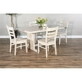 thumbnail image 3 of Pemberly Row 37"H Coastal Wood Ladderback Chair in Marble White (Set of 2), 3 of 9