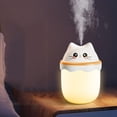 thumbnail image 2 of Humidificadores para el Hogar, Mini Silencioso Humidificador Pequeño para Oficina Escritorio Coche Dormitorio Mascota 10.6x7.5x7.5cm Por Debajo de 36Db Ruido Eficiente Tanque de Agua de Humidificación, 2 of 3