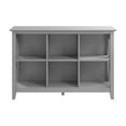 thumbnail image 2 of Key West 6 Cube Bookcase in Cape Cod Gray - Engineered Wood, 2 of 6