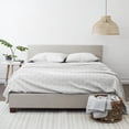 thumbnail image 4 of Linen Market 4 Piece Sheet Set Patterned, California King, Soft Floral Light Blue, 4 of 5