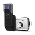 thumbnail image 1 of Waterproof Fingerprint Smart Door Lock Outdoor Gate Bluetooth Password Deadbolt +Mechanical Key ,Easy to Operate, 1 of 10