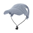 thumbnail image 2 of Pet Sun Hat - Adjustable Dog Sun Visor with Chin Strap - UV Protection for Beach, Garden & Summer Outings, 2 of 6