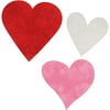 Paper Glitter Heart Valentine's Day Decorations, Assorted 6ct