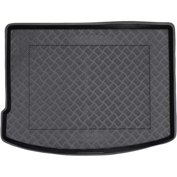 Rezaw-Plast Cargo Mat for Mini Cooper Countryman 2017-2024 /Upper Mat/ – PE Custom Fit Trunk Mat Molded Odorless Lightweight Durable Black