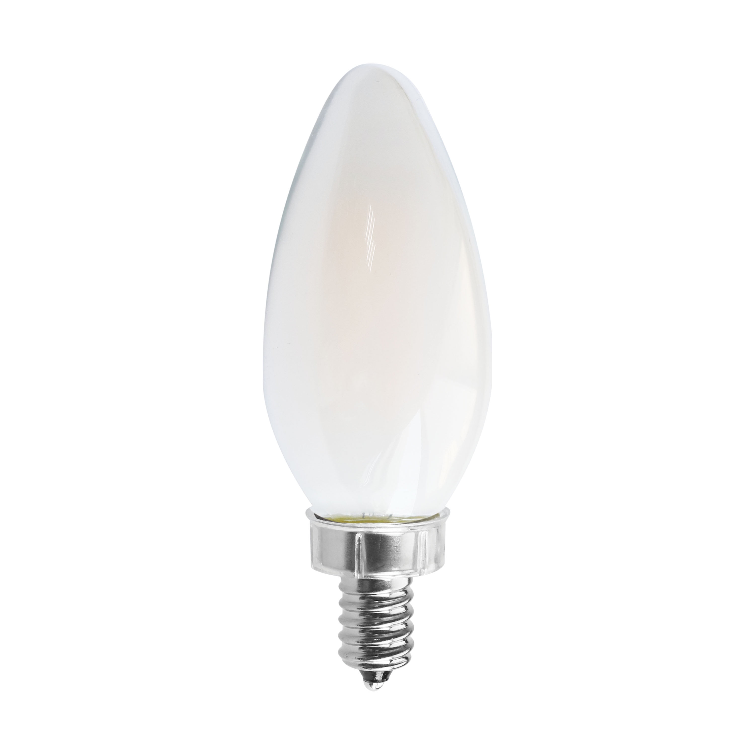 Plasticiteit pols tofu Satco (S11384) 8 Watt LED Light Bulb; Candelabra Base; 2700K; 120 Volts -  Walmart.com