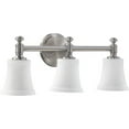 thumbnail image 1 of Quorum International Rossington 3-LT Vanity - Satin Nickel - 5122-3-65, Silver, 1 of 3