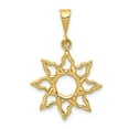thumbnail image 1 of FB Jewels 14K Yellow Gold Sun Charm, 1 of 4