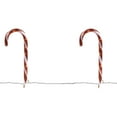 thumbnail image 5 of Northlight Lighted Candy Cane Outdoor Christmas Pathway Markers - 12" - Set of 10, 5 of 9