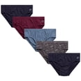 thumbnail image 1 of Reebok Pack de 5 briefs de tiro bajo para hombre, algodón, con soporte, 1 of 7