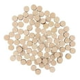 thumbnail image 4 of Rongfmy 4X 100 Pcs Mini Décorations Rondes en Bois Non Fini pour Art Bricolage 16mm, 4 of 9