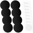 thumbnail image 1 of WWS-8 PCS Plaque Métallique avec Adhésif, Kit de Remplacement de Plaques Métalliques Rondes Noires 40mm, Autocollants Magnétiques Fins en Acier pour Étui de Cellulaire, 1 of 4