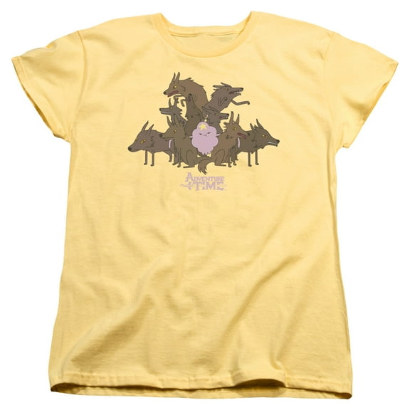 Adventure Time - Lsp & Wolves - Women's Short Sleeve Shirt - X-Large