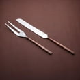 thumbnail image 2 of Sundance Cuivre Antique 2 Pcs. Ensemble de Sculpture de Viande., 2 of 5