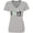 Athletic Heather, variant on Inktastic Love Nana Life with Flowers Women's V-Neck T-Shirt