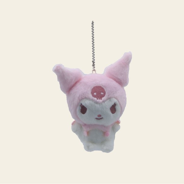 4 Inch Japanese Kulomi Plush Toy Doll Hanging Cute Sanrio Doll Pendant Bag Keychain Wholesale