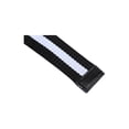 thumbnail image 5 of INSPIRE CHIC Unisex Canvas Web Belt with Metal Slide Buckle Width 1 1/2" Black - Flat Buckle (Striped), 5 of 5