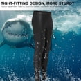 thumbnail image 1 of Diving Pants, Soft Comfortable Long Swimming Trunks Tight Fitting Design Men Swimming Pants with Foot Strap, 1 of 7