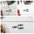 thumbnail image 3 of Shisuyan 50PCS Bike Cable Clasps: Bike Brake Shift Cable S Style Clip Roating S-Hook for Road Bicycle Brake Line Guide Cross Line Clip Clamps, 3 of 8
