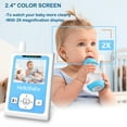 HelloBaby HB26 Baby Monitor 2.4 inch Video Monitor, No Noise Sleeping