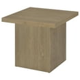 thumbnail image 4 of Devar Square Engineered Wood Side End Table Latte, 4 of 8