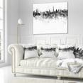 thumbnail image 3 of Designart Dubai Skyline - Cityscape Throw Pillow - 18x18, 3 of 5