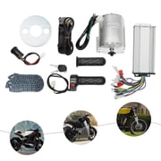 Peakora High-Speed 3000W E-Bike Conversion Motor, 48V-72V Reversible Brushless Motor With 5.4N.m Torque & Anti-Slip Handle For Modified Bicycles & Go-Karts