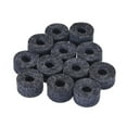 thumbnail image 2 of Pour 12 Pcs Cymbales Feutres Ensemble de Tambour en Feutre Support de Cymbale Rondelle Petite Taille Gris, 2 of 7