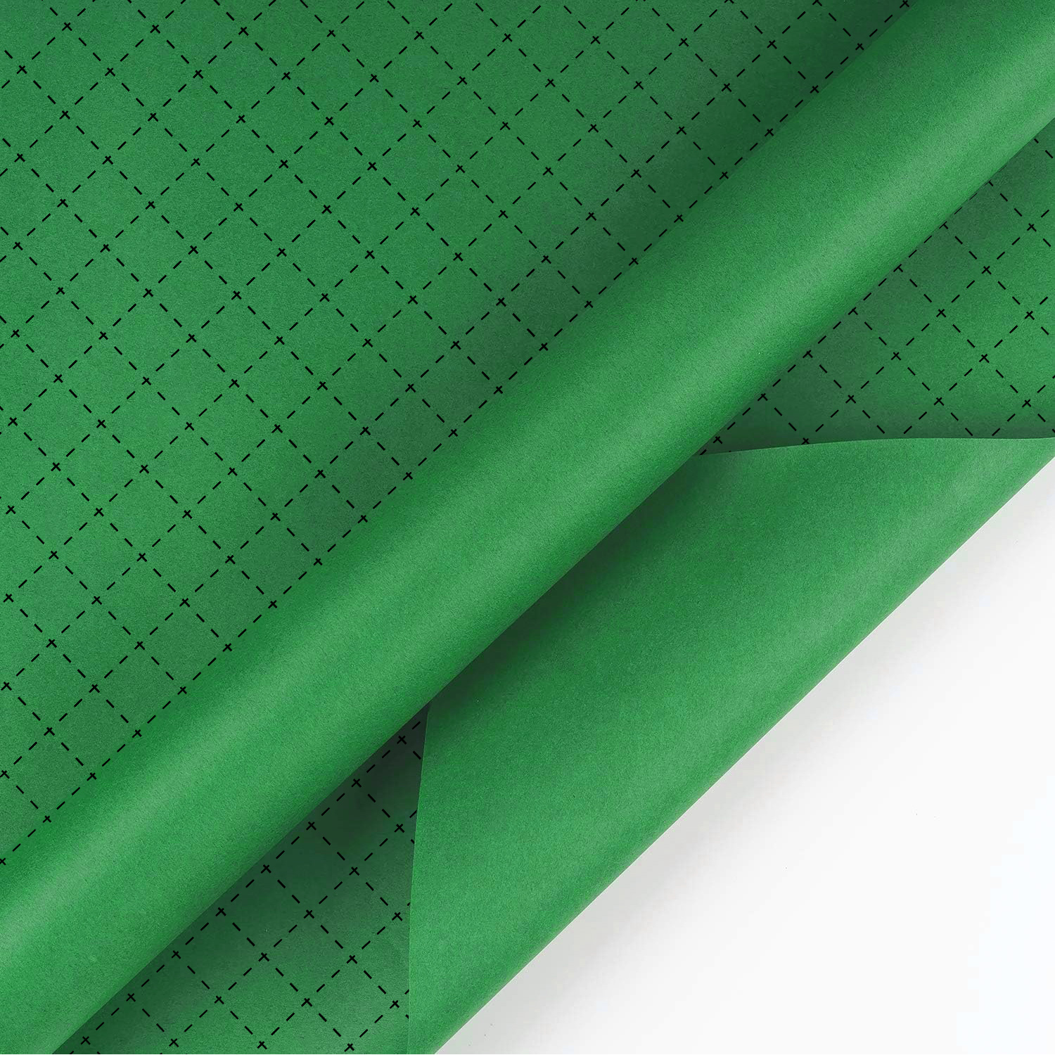 RICHTOP Green Kraft Wrapping Paper Roll photo 5