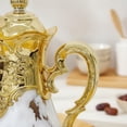 thumbnail image 6 of Lazsy Arabian Style Thermal Carafe Glass Liner Ornate Insulated Coffee Pot Long Insulation Middle Eastern Middle Eastern Coffee Pot for Home, Parties, 6 of 9
