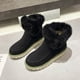 thumbnail image 2 of Zapatos de mujer moda femenina, con pelo redondeado, con punta de terciopelo, zapatos cortos acolchados, botas de nieve, zapatos para correr, botas vaqueras., 2 of 3