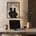 thumbnail image 6 of Violaura Family Metal Wall Art - Easy to Install Hanging Perfect for Home, Living Room Decor (12.0" x 9.6"), 6 of 8