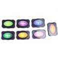 thumbnail image 1 of 7Pcs Colorful DIY Rubber Stamps Printing Craft Ink Oil Pad For Dark Paper, 1 of 8