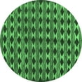 thumbnail image 1 of Ahgly Company Indoor Round Abstract Emerald Green Contemporary Area Rugs, 7' Round, 1 of 4