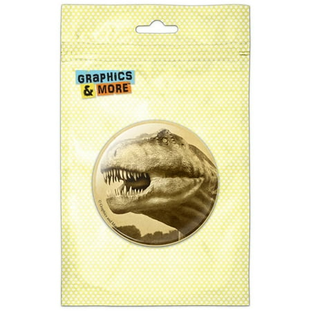 

Vintage Dinosaur Tyrannosaurus T-Rex Refrigerator Button Magnet
