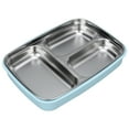 Thermal Insulation Bento Lunch Box 3 Grids Leakproof 304 Stainless