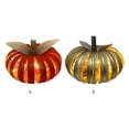 thumbnail image 2 of Cateissary Luz hueca de calabaza de Halloween para decoración de fiestas temáticas, luces LED portátiles respetuosas con el medio ambiente Kits de decoración para fiestas Oro, 2 of 6