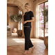 thumbnail image 4 of Conjunto 2 Piezas Casual Chic para Mujer, Blusa de Manga Corta y Pantalón Cómodo, Estilo Elegante y Sofisticado para Mujer, 4 of 5