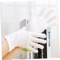 thumbnail image 5 of 12 Pairs Laboratory Gloves Hand Muffs Cosmetic Moist Gloves Moist Gloves Warm Gloves Work Gloves Safety Gloves Warm Work Gloves White Gloves Labor Protection Cotton Work, 5 of 5