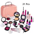 thumbnail image 1 of Juego de cosméticos de simulación para niños, juguetes para jugar a las casitas, maquillaje de simulación, lápiz labial, pintura para uñas, juguetes educativos, juego de maquillaje para niñas, 1 of 5