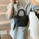 thumbnail image 1 of Bolso pequeño tipo cesta de verduras de mano para mujer, nuevo bolso tipo cubo de moda 2025, bolso bandolera de mano sencillo y versátil., 1 of 5