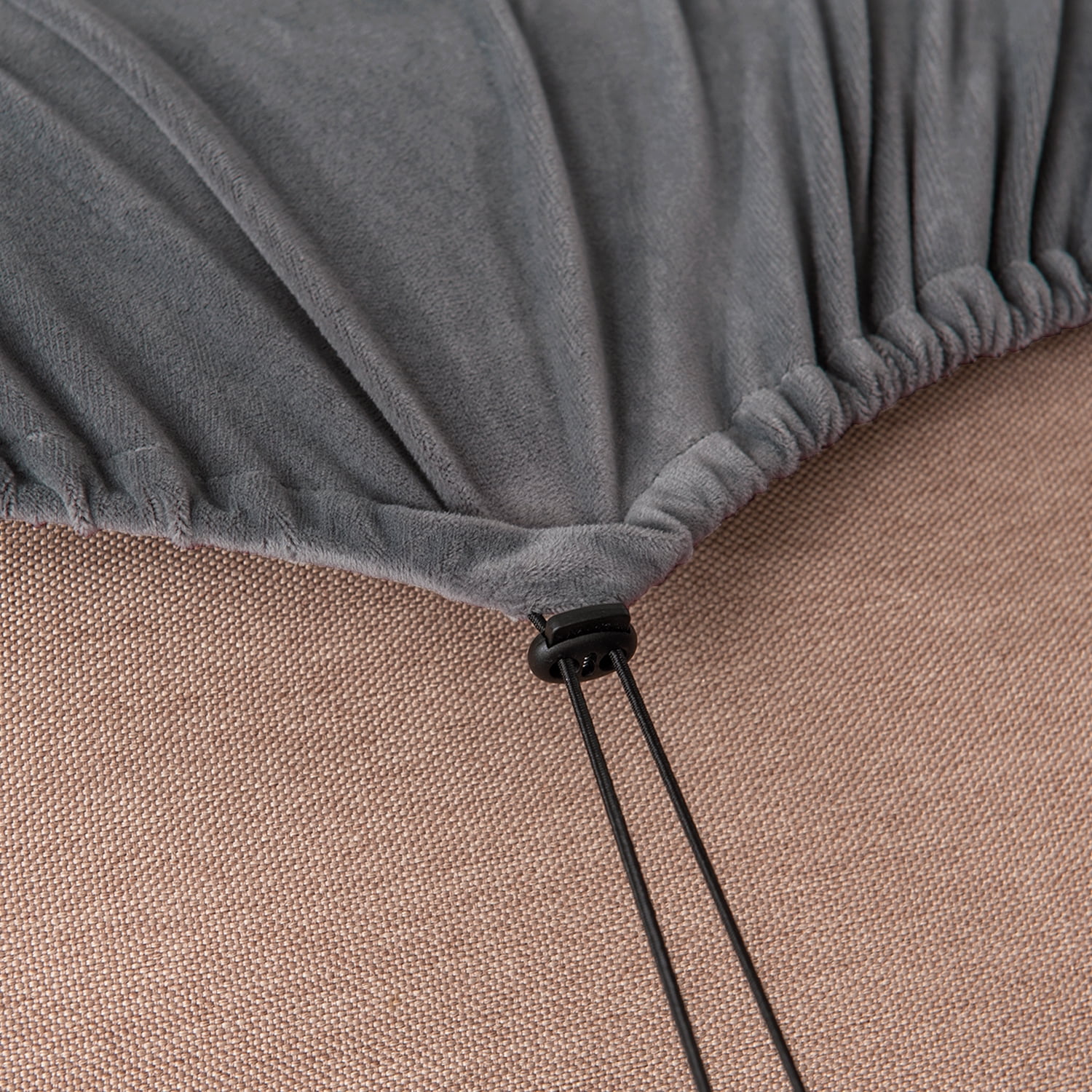CJC Armchair Sofa Cover for 1-Seater, 3-Piece Velvet Couch Slipcover with Separate Backrest and Cushion Cover, 9 Colors