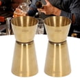 thumbnail image 3 of Accesorio De Barra, Jigger De Vino Exquisito Acero Inoxidable De Doble Cabeza A Prueba De Herrumbre Para Entretenimiento Para KTV, 3 of 7