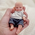 thumbnail image 2 of Mini Reborn Doll Mire & Mire 4.5 Micro Preemie de cuerpo entero, 2 of 6