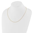 thumbnail image 3 of 14K Yellow Gold Rope Chain Styles Necklace Adjustable 1.2mm D/C 22 inch 1.2 mm, 3 of 6